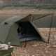 Намет Mobi Garden Qr tent II NX22561010 68D 2-місний, темно-зелений - зображення 6