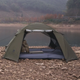 Намет Mobi Garden Qr tent II NX22561010 68D 2-місний, темно-зелений - зображення 8