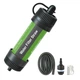 Портативний фільтр для води туристичний похідний Water Filter Straw на 8000 л Зелений - зображення 1