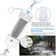 Фільтр портативний для води туристичний похідний Water Filter Straw на 3000 л Помаранчевий - зображення 4