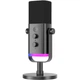 Микрофон динамический Fifine AM8 USB/XLR с RGB подсветкой Black - изображение 1