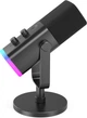 Микрофон динамический Fifine AM8 USB/XLR с RGB подсветкой Black - изображение 2