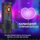 Микрофон конденсаторный Fifine A8T USB с RGB подсветкой и пантографом Black - изображение 6