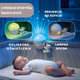 Lampka nocna projektor gwiazdek Chicco First Dreams Next2Stars Beżowy (8058664112463) - obraz 13