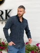 Мужская рубашка UA вельветовая L графитовая - изображение 3