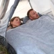 Спальник-подушка Naturehike CNK2300SD022 L лівий Сірий (1047-6976507667333) - зображення 2