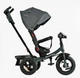 Велосипед 3-х колесный детский, Best Trike, надувные колеса, фара музыкальная, с USB, пульт. Black (150259) - изображение 3