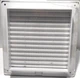 Решетка вентиляционная пластиковая с сеткой AirRoxy 140x210 white белая 02-340 - изображение 2