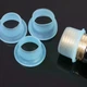 Уплотнительные кольца для сантехники TapGasket, набор из 25 штук, синие полупрозрачные - изображение 5