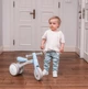 Детский беговел MoMi TEDI Light Blue беговел от 1 года легкий беговел для развития координации и баланса велобег универсальный удобное сиденье для прогулок детский велобег для раннего физического развития от 12 месяцев - изображение 13