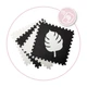 Игровой коврик пазл большой MoMi Feli Black 120×120 см мягкий детский EVA коврик для дома и улицы, коврик-пазл для игр, термо коврик детский, коврик-пазл, игровой детский коврик - изображение 5