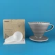 Пуровер Hario V60 02 керамический на 1-4 чашки серый vdc-02g - изображение 2