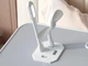 Складной регулируемый столик с наклоном, USB-вентилятором и подсветкой, высота 27–40 см, нагрузка до 50 кг, черный цвет, 2,6 кг - изображение 7