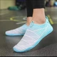 Обувь для пляжа и кораллов аквашузы Diving shoes голубой с серым 41 ( 25,8 см ) 143 - изображение 4