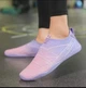 Обувь для пляжа и кораллов аквашузы Diving shoes розовый с фиолетовым 36 ( 22,8 см ) 144 - изображение 4