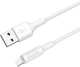 Кабель Hoco X25 USB to Micro 2A, PVC, PVC connectors 1 м White (6957531080138) - зображення 3