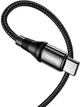 Кабель Hoco X50 Type-C to Type-C Exquisito 100W charging data cable 1 м Black (6931474734259) - изображение 3