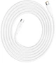 Кабель Hoco X93 Type-C to Type-C 240W, TPE, TPE connectors 1 м White (6931474790736) - изображение 2
