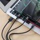 Кабель Hoco X14 3-in-1 Times speed charging cable iP + Micro + Type-C Black (6931474719157) - изображение 3