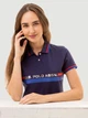 Поло жіноче U.S. Polo Assn 216091-ZH00A (EVENING BLUE) M Темно-синє (786660695533) - зображення 3
