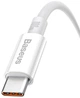 Кабель Baseus Superior Series Fast Charging Data Cable USB to Type-C 100W 2 м Moon White (P10320102214-03) - зображення 5