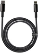 Кабель Baseus Tungsten Gold Fast Charging Data Cable Type-C to iP PD 20W 2 м Black (CATLWJ-A01) - зображення 2