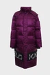 Жіночий пуховик фіолетовий Karl Lagerfeld M 236W1506 - зображення 2