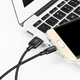 Кабель Hoco X14 USB to Micro 2A, nylon, aluminum connectors 2 м Black (6957531062905) - изображение 2
