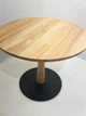 Стол кухонный Cone Wood Turetskiy столик круглый обеденный кофейный на кухню в гостиную комнату столы столики для кафе коричневый - изображение 4