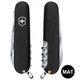 Швейцарський ніж Victorinox HUNTSMAN MAT чорний матовий лак 1.3713.3_M0007p - зображення 3