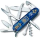 Швейцарський ніж Victorinox HUNTSMAN UKRAINE Українські мотиви, напівчервоні накладки 1.3713.T2_T1370u - зображення 1