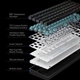 Геймерська магнітна клавіатура MCHOSE Ace 60 Hall Effect BLUE ICE Switch УКР/АНГ BLACK/ЧОРНА (ACE60B) - изображение 4