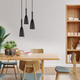 Lampa wisząca Light Prestige Solin 3 3xE27 Czarna (LP-181/3P BK) - obraz 2