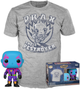 Zestaw Funko Pop! & Tee Marvel Guardians of the Galaxy Volume 3 Figurka Drax + Koszulka Rozmiar M 71420 (889698714204) - obraz 2