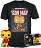 Набір Funko Pop! & Tee Marvel Фігурка Залізної Людини + футболка розмір L 72838 (889698728386) - зображення 2