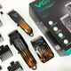 Комплект VGR 3 в 1 V-644 аккумуляторная машинка для стрижки, триммер и электробритва шейвер - изображение 7