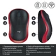 Мышка Logitech M185 red (910-002240) - изображение 8