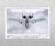 Постер CP A10 Thunderbolt II, Авиация 84х60 см (125) - изображение 4