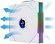 Wentylator Lian Li Uni Fan TL Wireless LCD 120 Reverse Blade White (LULI-116) - obraz 3