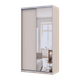 Шкаф купе Doros Сити Лайт Кашемир 1 ДСП / 1 зеркало 120х60х225 (80736335) - изображение 1
