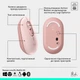 Миша бездротова Logitech Pop Mouse with Emoji Rose (910-007413) Рожевий - изображение 12