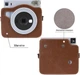 Чохол для фотоапарата Fujifilm Instax Square SQ1 SQ6 SQ40 Brown / Коричневий - изображение 5