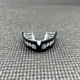 Капа OPRO Silver зросла (вік 11+) Grillz Black/Silver (art.102502013) - зображення 6