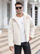 Куртка Шерпа демисезонная мужская SHEIN GD-00157767 XL Бежевая (DN3012300061878) - изображение 6