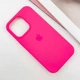 Чохол Silicone Premium case з захистом камери для iPhone 12 та iPhone 12 Pro Full Camera Protective hot pink - зображення 2