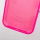 Чохол Silicone Premium case з захистом камери для iPhone 14 Full Camera Protective hot pink 9778 - изображение 5