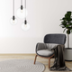 Lampa wisząca Light Prestige Puerto 1xE27 Czarna (LP-004/1P L BK) - obraz 2