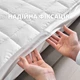 Наматрасник с натяжным бортом по периметру SleepDream IDEIA 140х200х35 см гипоаллергенный супер плотный белый (8-35930) - изображение 6
