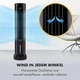 Мобільний кондиціонер вентилятор Klarstein Polar Tower Smart (10035831) - зображення 5