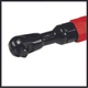 Гайковерт Einhell TC-PR 68, 6.3бар, 68Нм, 114л/мин, кейс (4139180) - изображение 3